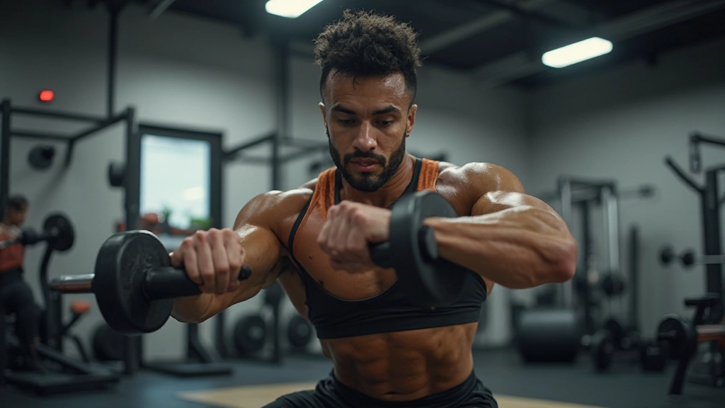 Athlete performing foundational strength training exercise with proper technique