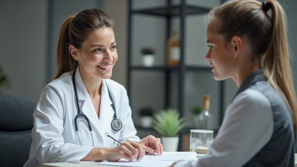 Nutritionist consulting with athlete about diet and recovery strategies